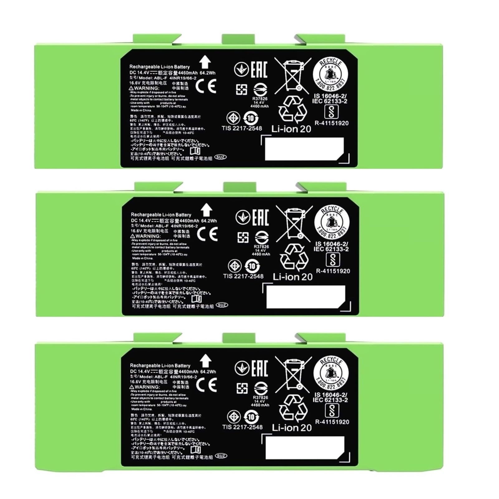 Amazon | ABL-F 交換用バッテリー、ルンバ I7 I7+ J7 J7+ 7158 7150