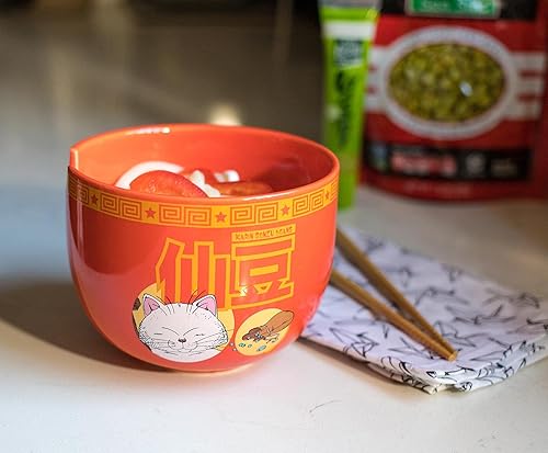 Miniatura 3 de JUST FUNKY Dragon Ball Z - Cuenco de color naranja, cuenco de 14 onzas