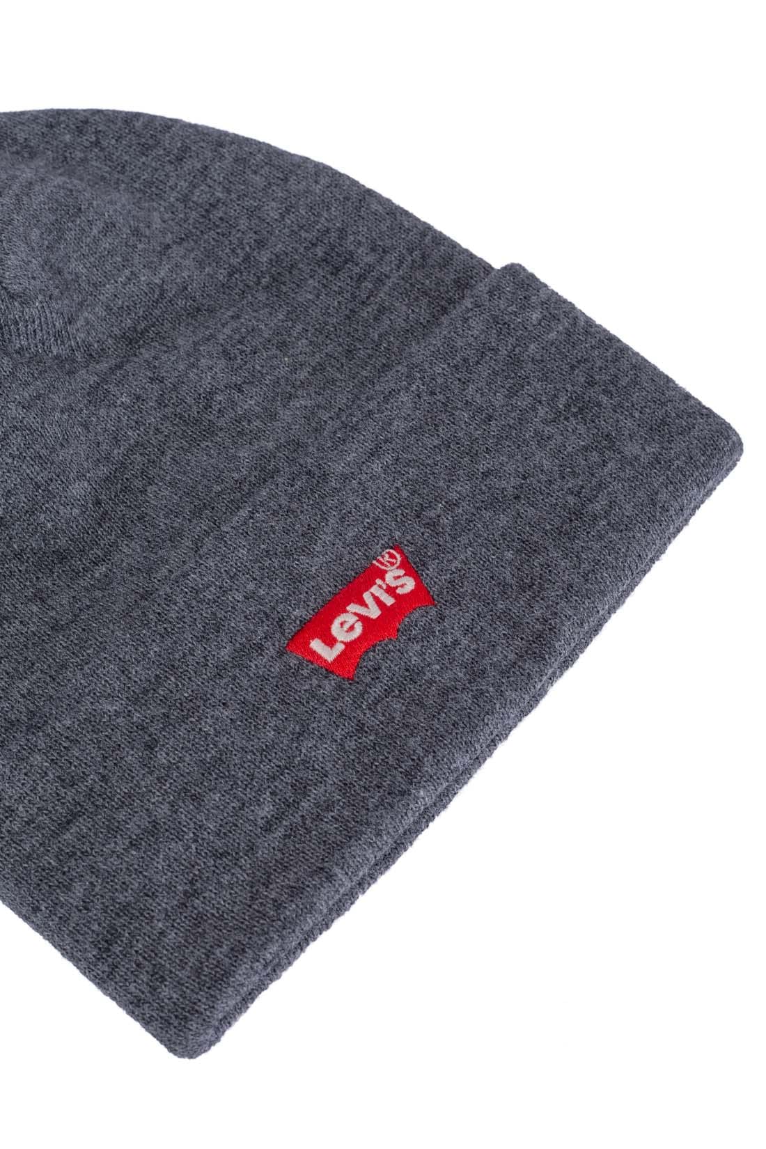 Levi'S Red Batwing Embroidered Slouchy Beanie - Gorro De Punto Hombre
