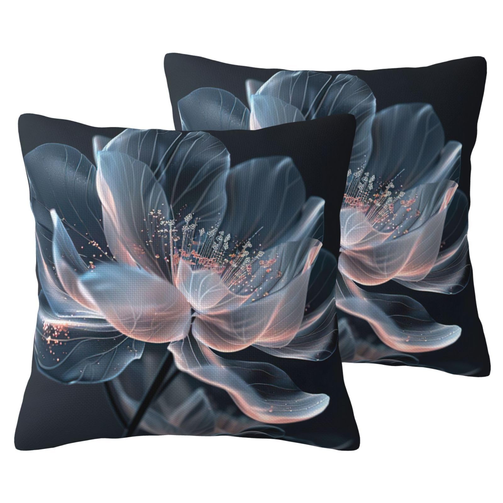 Housses de coussin floral 3D EdWal pour raviver un canapé fatigué facilement