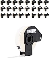 Vista 7 de Brother Rollo de etiquetas de carpeta de archivos DK-1203