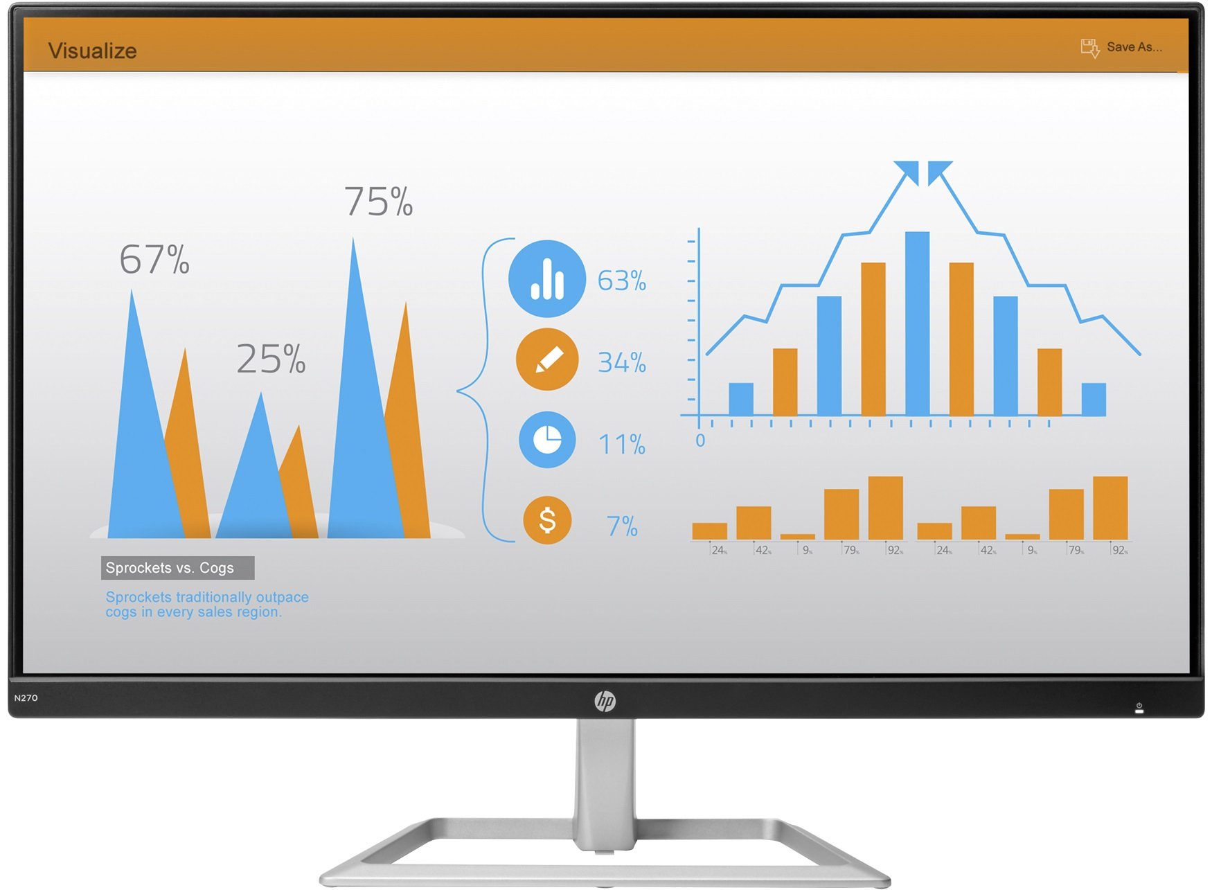 HP N270h 27インチモニター　IPS Amazon.co.jp: HP モニター 27インチ ディスプレイ フルHD