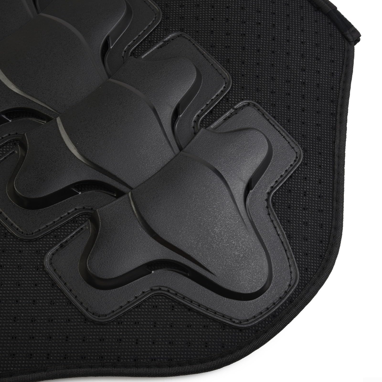 Protezione per la schiena per moto, protezione per la schiena per moto con scudo in plastica PE resistente agli urti e schiuma EVA traspirante per protezione dei fianchi della colonna
