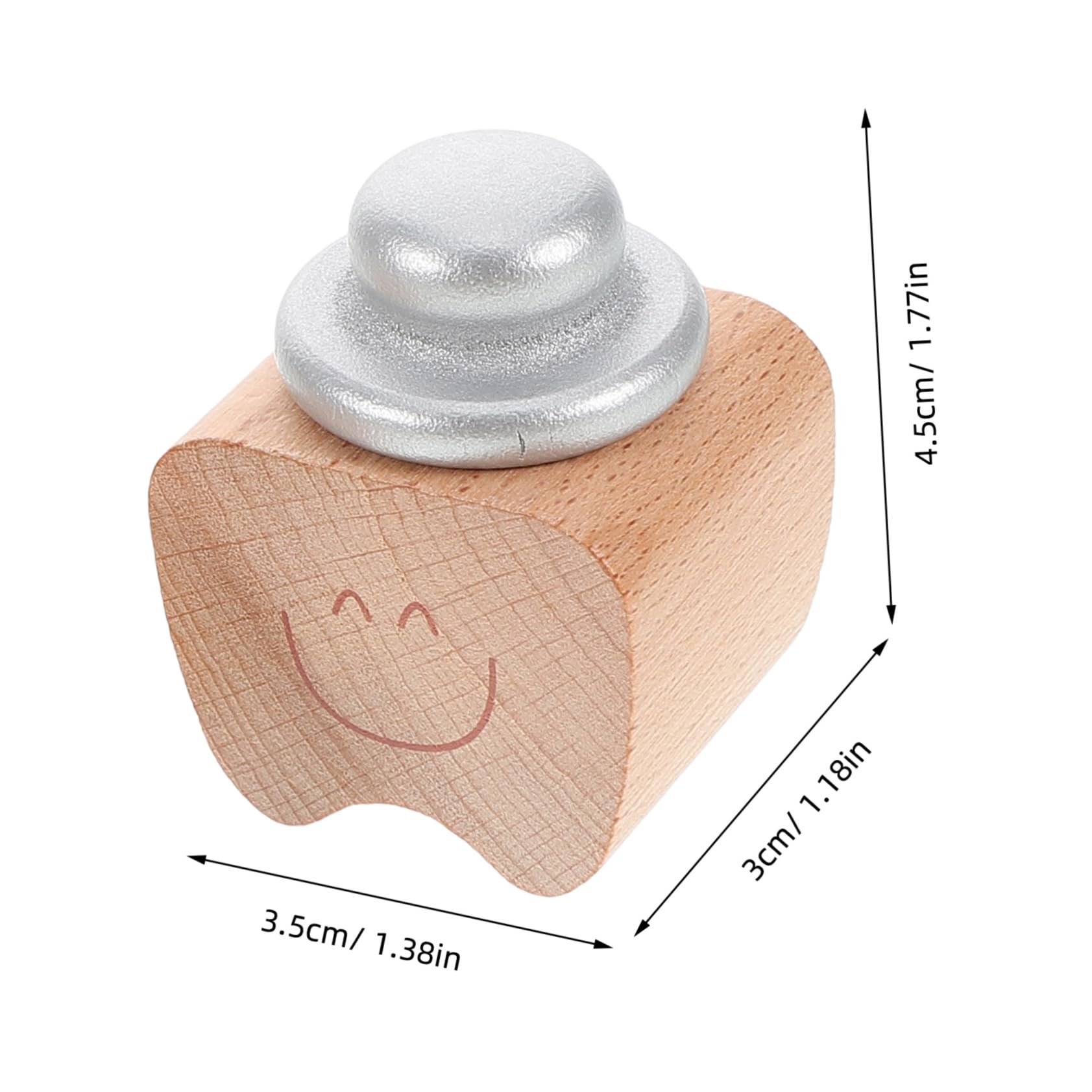 Abaodam 2 Pcs Wooden Baby Teeth Box Adorable Tooth Collection Box for Boys and Girls Newborn Keepsake Box Tooth Saver for Boys and Girls