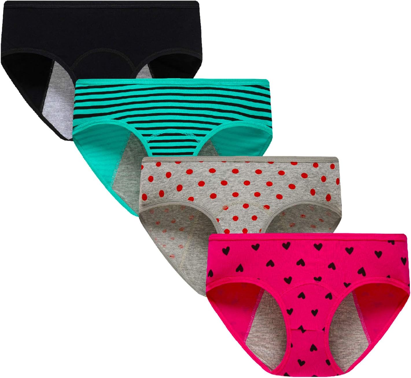 Teen Girls Period Underwear Cotton Soft Women Panties For Teens Briefs