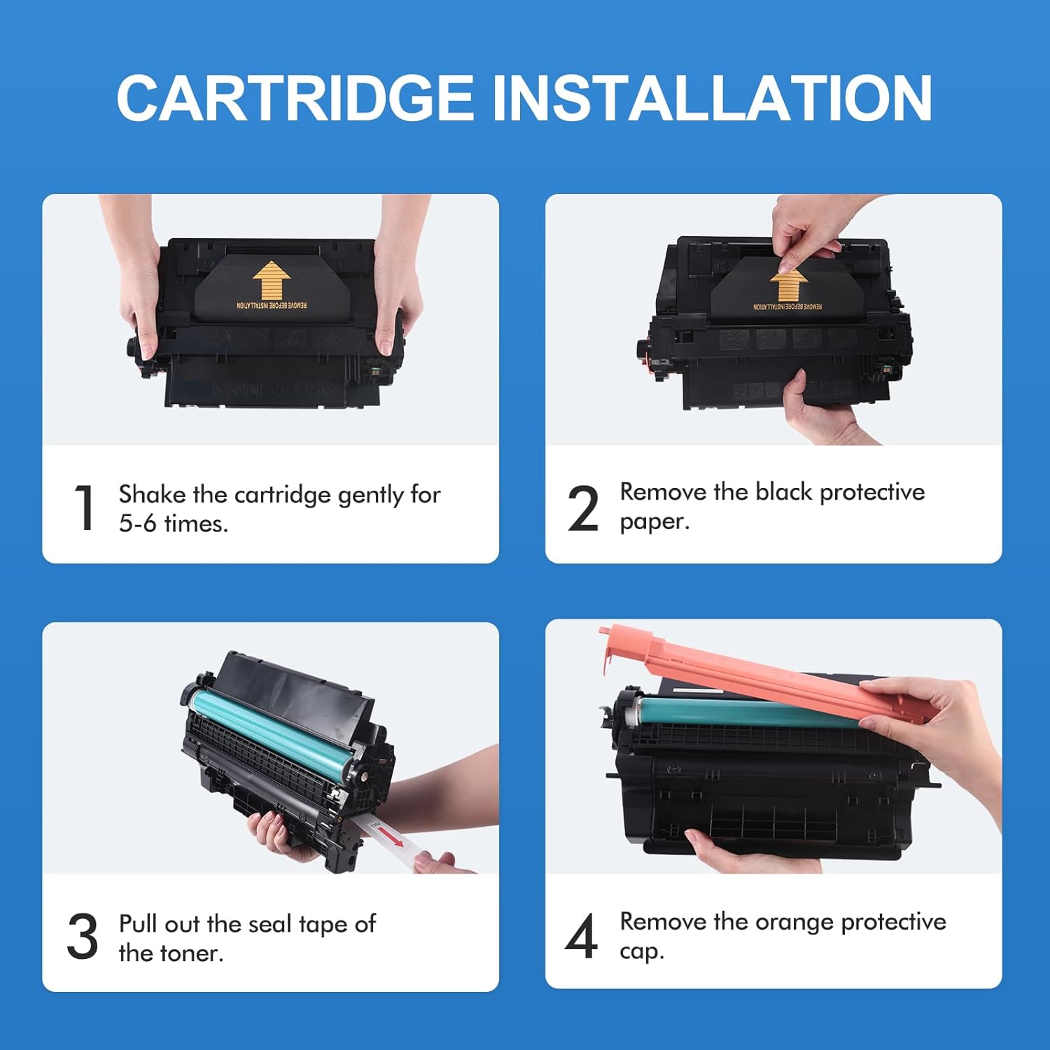 CE255X 55X P3015 Toner Cartridge Black 2 Pack Compatible Replacement for HP 55X 55A CE255X CE255A Toner for P3015 P3015dn P3015x Pro 500 MFP M521dn M521dw M521 M525 Printer Ink