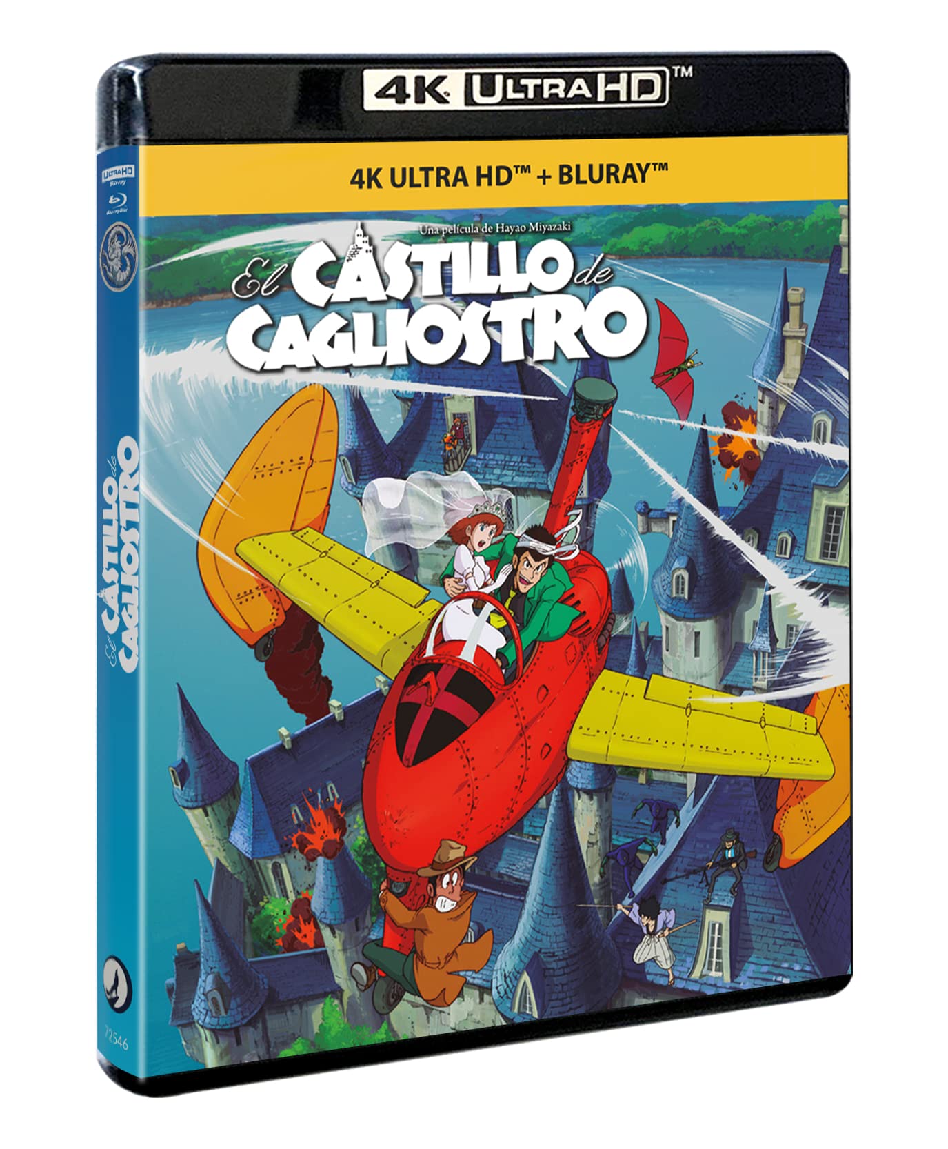 El Castillo de Cagliostro 4K disco blu-ray coleccionismo animación