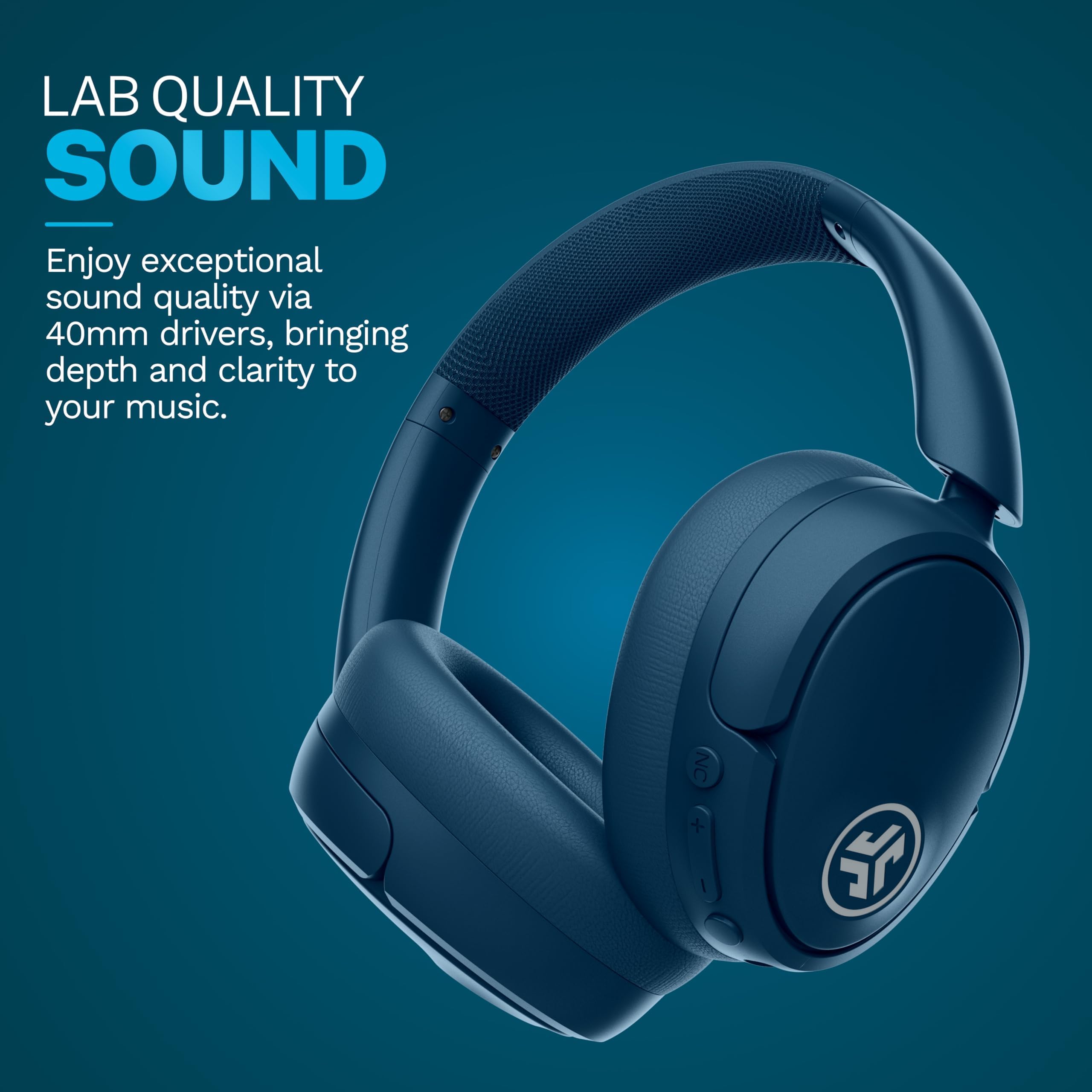 ヘッドホン JBUDS LUX ANC OVER-EAR HEADPHONES Amazon.com: JLab JBuds Lux ANC, Over Ear Headphones, Active Noise