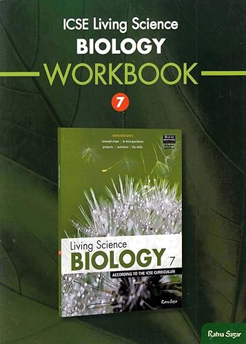 Ratna Sagar ICSE Living Science Biology Workbook 7 PB - Class 7 Question and Answer Biology Practice Book