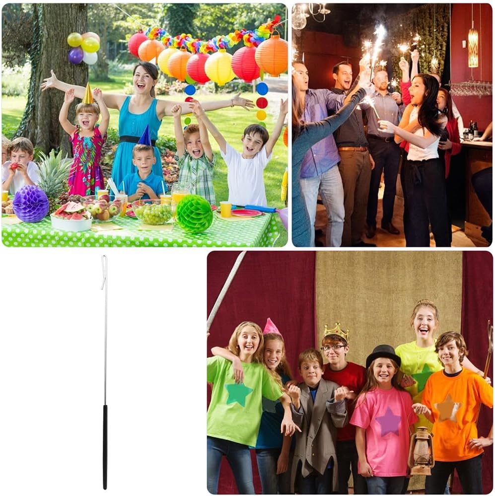 Cabilock Hand Puppet Rods 21.65In Puppet Arm Control Sticks for Puppetry Performances and Party Play - Durable Smooth Handle Manipulation Tool