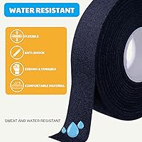 Vista 4 de Cinta de agarre – Cinta de agarre de tela multiusos para barras de dominadas, pesas, pesas, deportes, herramientas, asas, murciélagos, raquetas