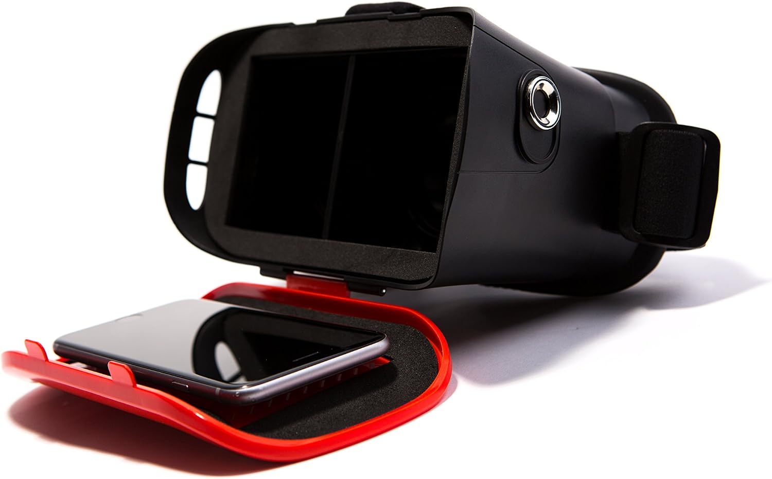 Premium Virtual Reality VR Headset w/Magnetic Button Trigger by Sytros, Lightweight VR Goggles Glasses for Apple iPhone Android & Samsung Smartphones
