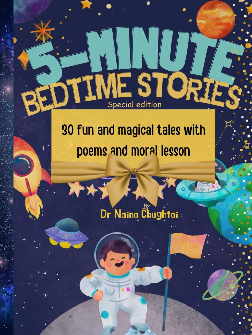 5-Minute Bedtime Stories: Full Color Special Edition: 30 Fun and Magical Tales with Poems and Lessons