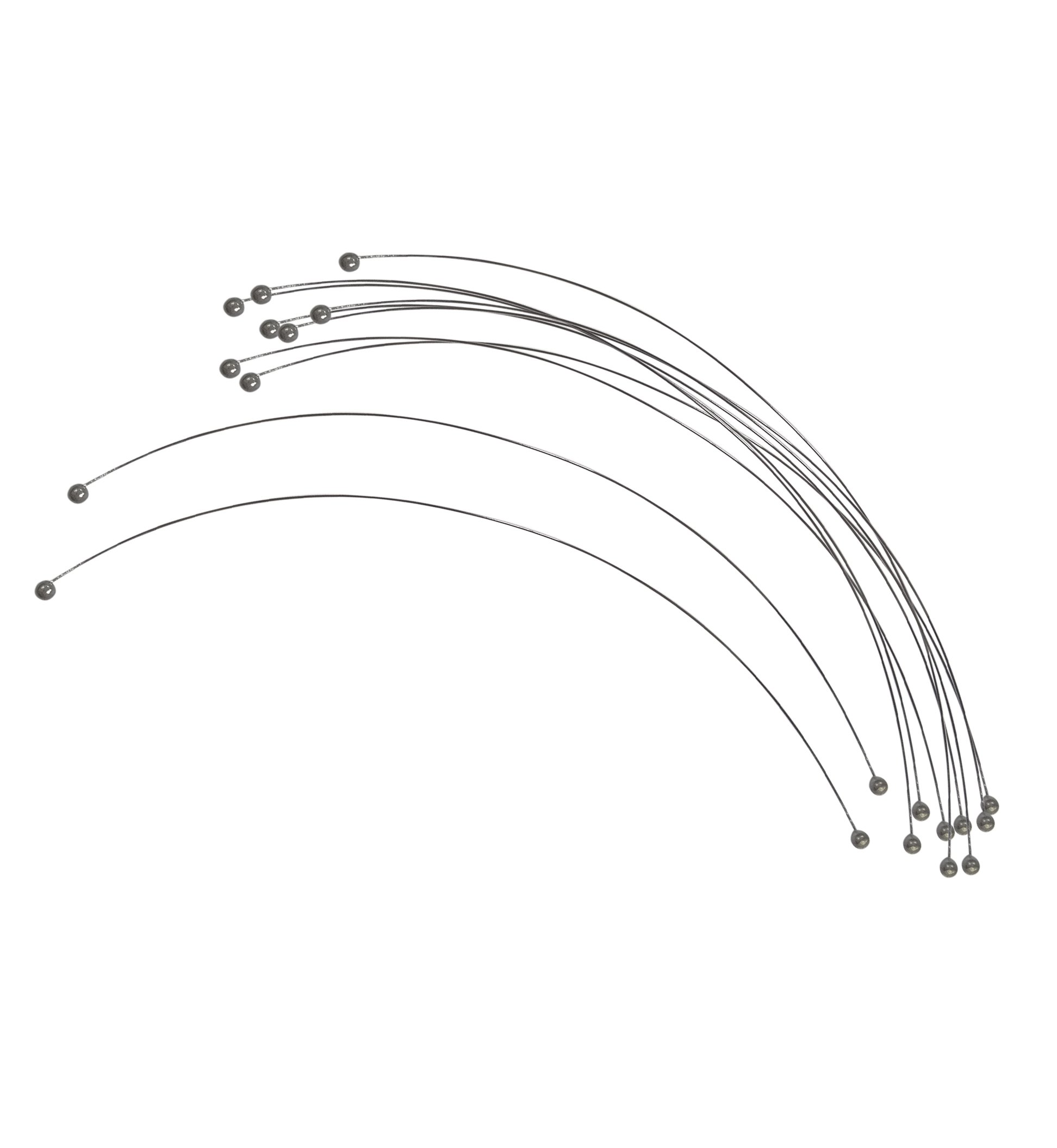 Louis Tellier N35041 Lot de 10 Fils de Rechange/Lyre 21 cm