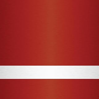 ROWMARK Double Color Plastic Sheet, 12 x 24 x 1/16 Inches, Red/White Satin, Acrylic