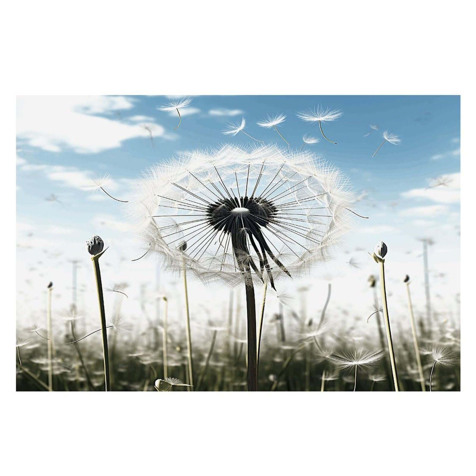 Placemats Placemats Dandelion Placement Mats for Dining Table Place Mats Suitable for Personal Dining Tables Dinner Parties BBQ Weddings
