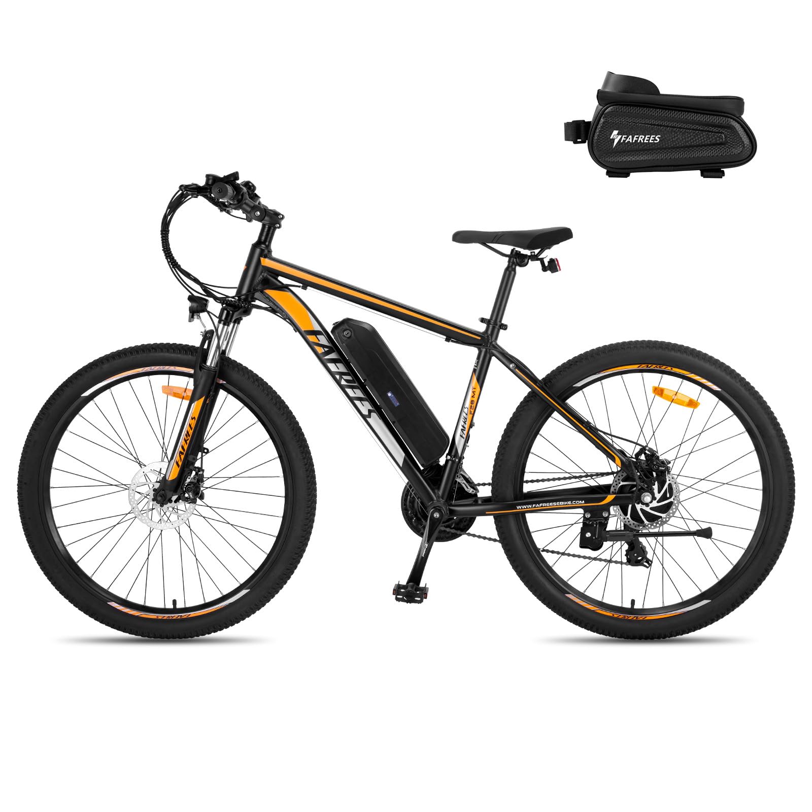 Fafrees FM9 Bici Elettrica a Motore Centrale BAFANG, 28 Bicicletta Elettrica Uomo Sospensione