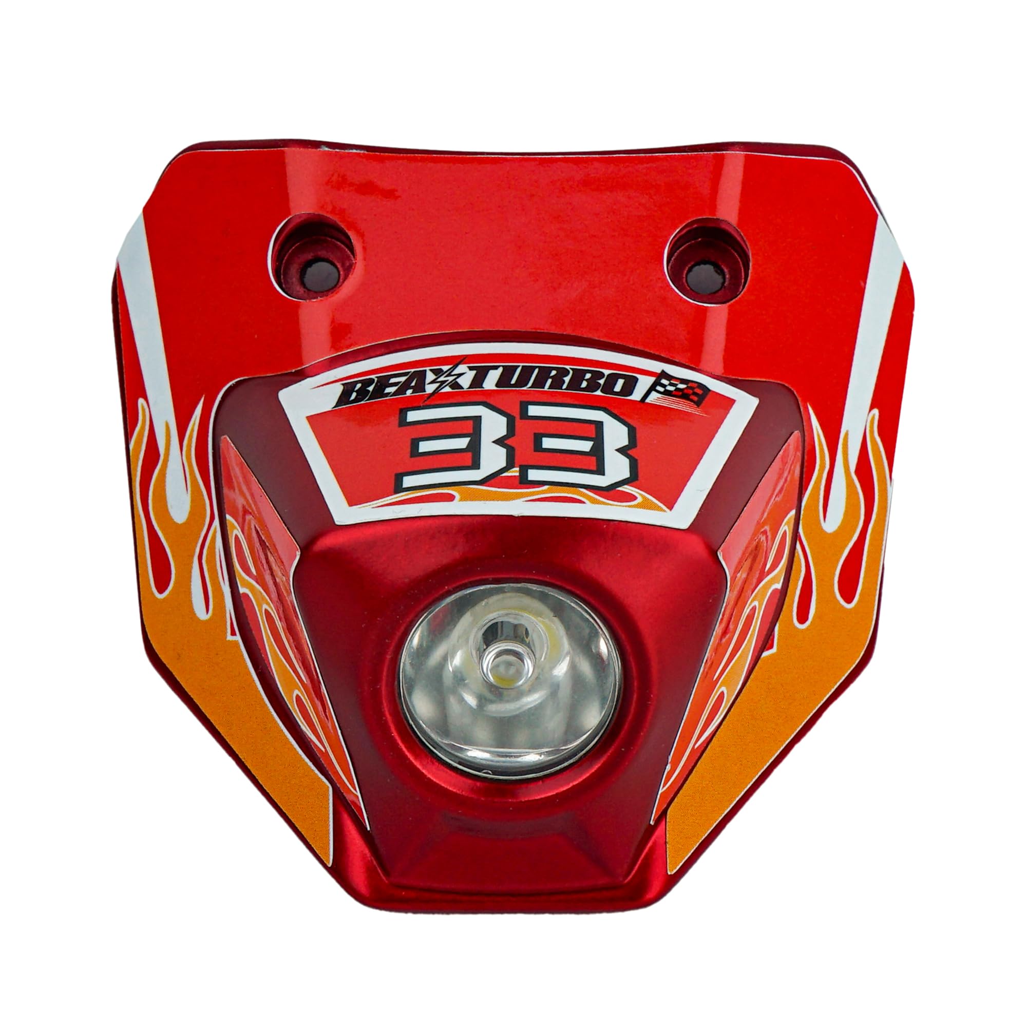 BEAXTURBO Racing Upgrades Parts High Brightness Headlights Enduro Light kit for losi promoto mx 1/4 (red)