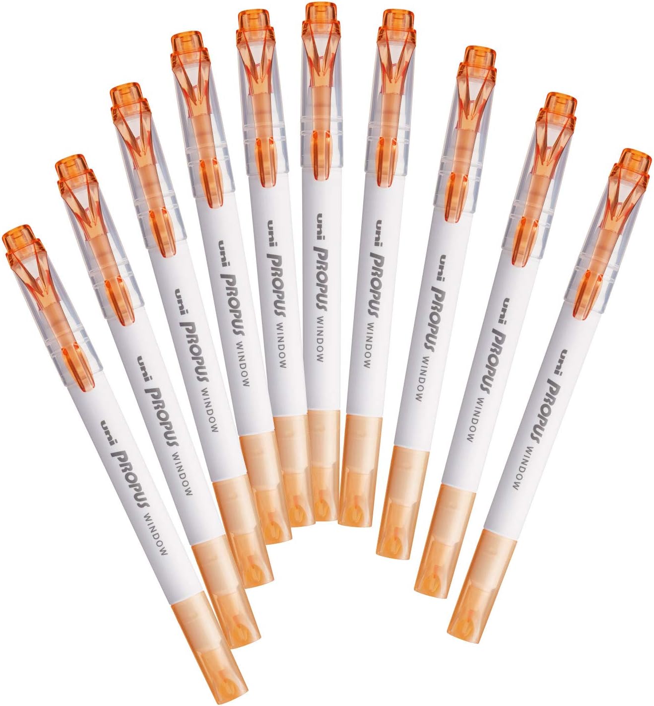三菱鉛筆 Mitsubishi Pencil Propus Window PUS103TS.33 Color Markers, Smoke Blue, 10 Pieces