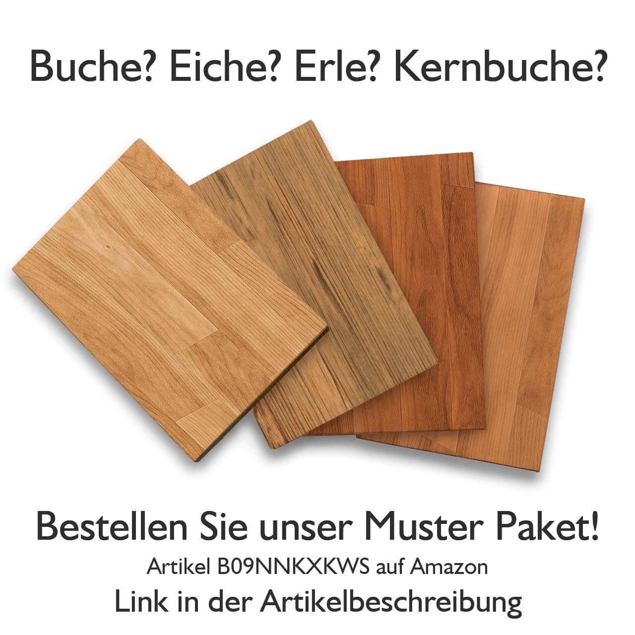 Square Massivholz Regalwürfel | Kernbuche 37,6 x 37,6 x 32 cm | Grundmodul für individuelles Flexibles Würfelregal | Regalsystem mit Erweiterungen