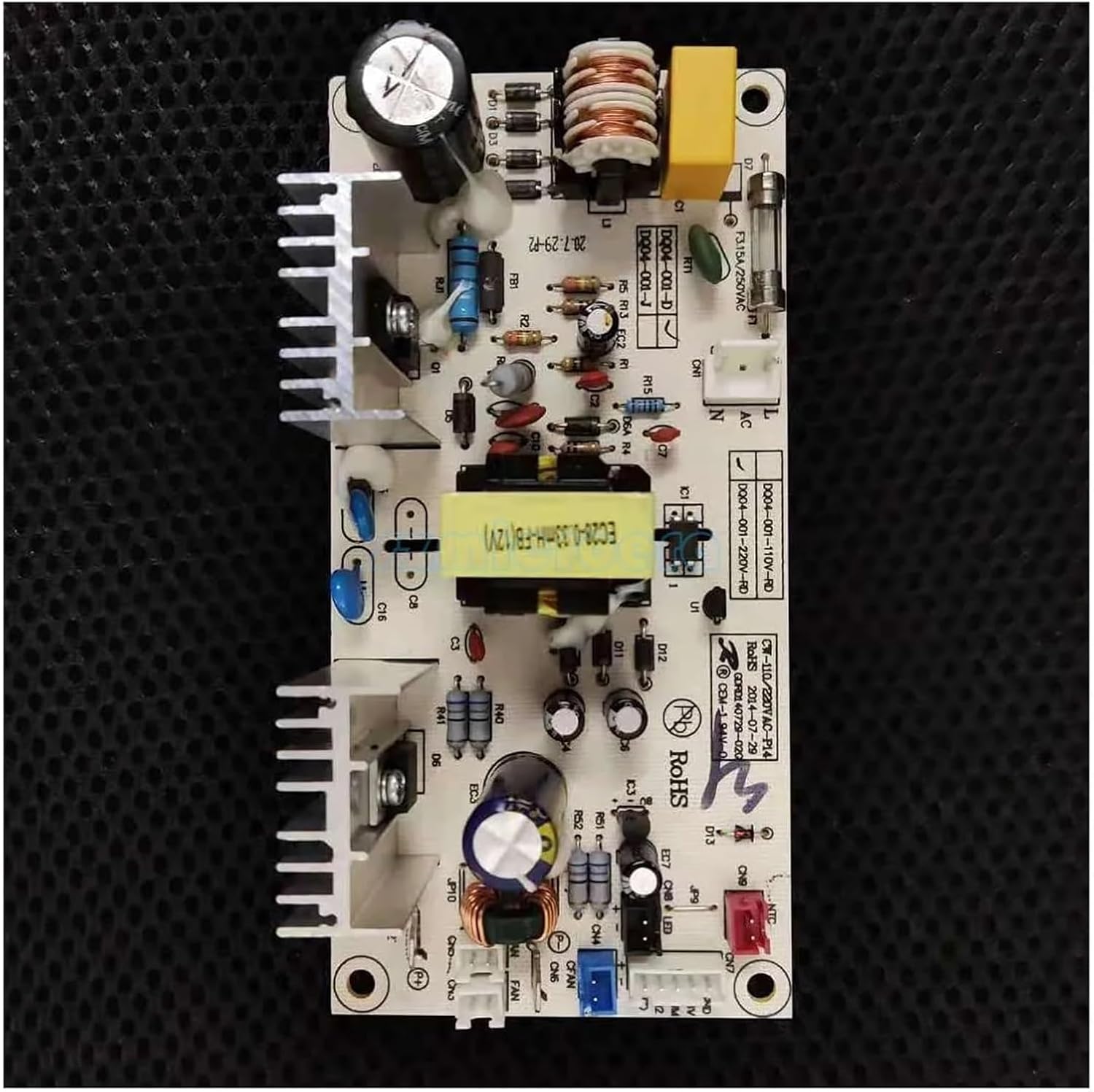 Wine Cabinet Circuit Board KRON DQ04-001-D DQ04-008 Power DQ04-01-220V-RDKWS-30T Controller，red Accessories(Dq04-001-d 220v)