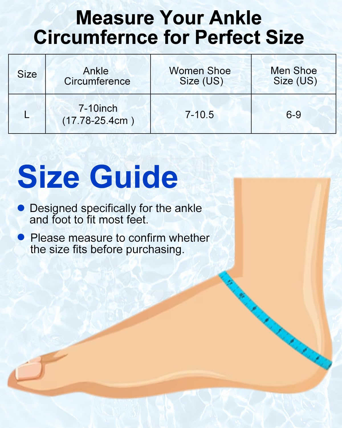 Manguito de enfriamiento para tendinitis de Aquiles, bolsa de hielo para tobillo y pie, gel de hielo para terapias de calor y frío, almohadillas de enfriamiento para pies, para esguince de tobillo