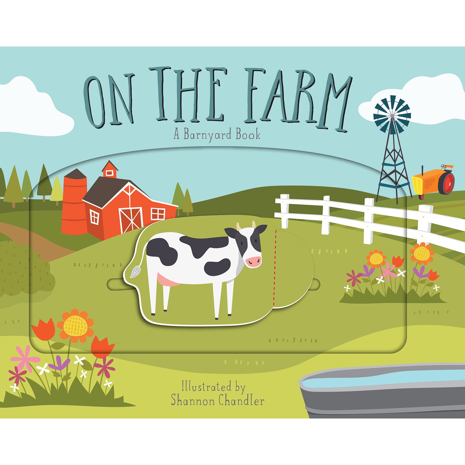 Bendon On the Farm Interactive Storybook: Ages 3-5, Moveable Animal Pieces, Slotted Path