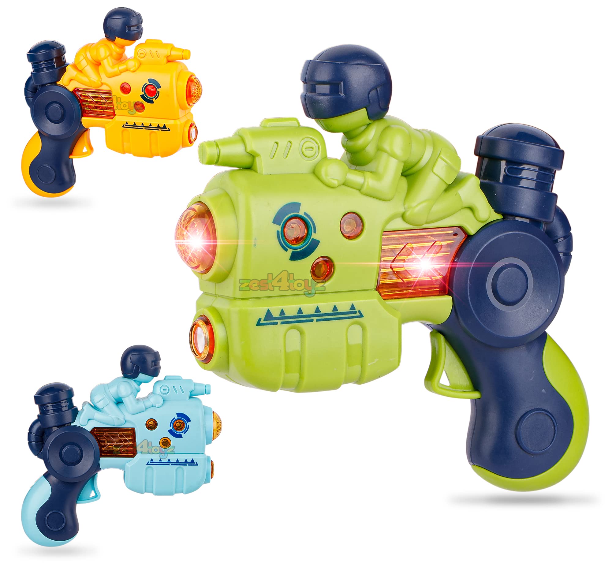 zest 4 toyz Musical Toy Projection Gun for Kids with Flashing Light &Musical Sound Pistol Gun Toy for Boys & Girls Plastic (Pack of 1) Random Color Dispatch (B09NRCPVX5) Amazon Price History, Amazon Price Tracker