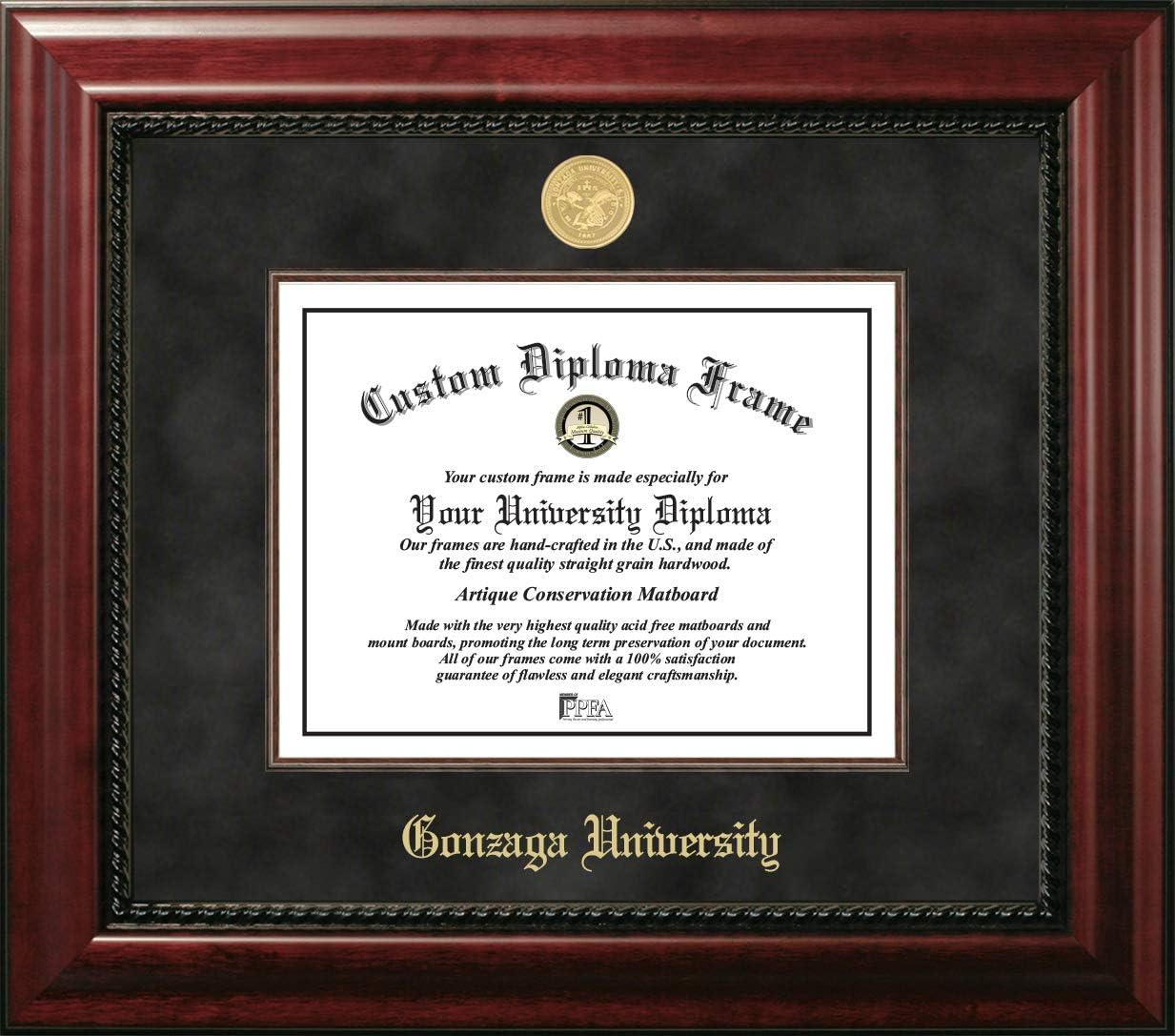 Campus Images NCAA Unisex Executive Diploma Frame