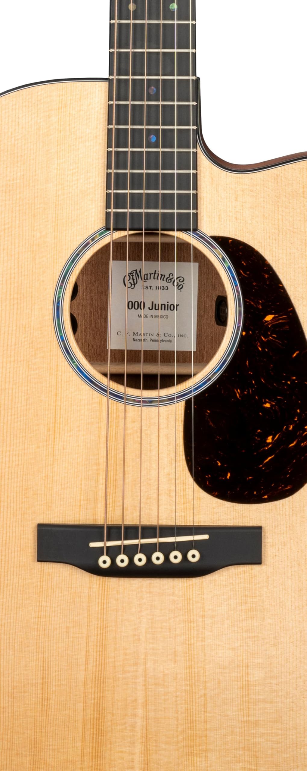 Martin & Co. 000 Junior アコースティックギター Martin Junior 000Jr-10 Satin Spruce/Sap Acoustic Guitar w