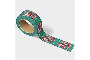 Christmas Joy Star Decorative Packing Tape