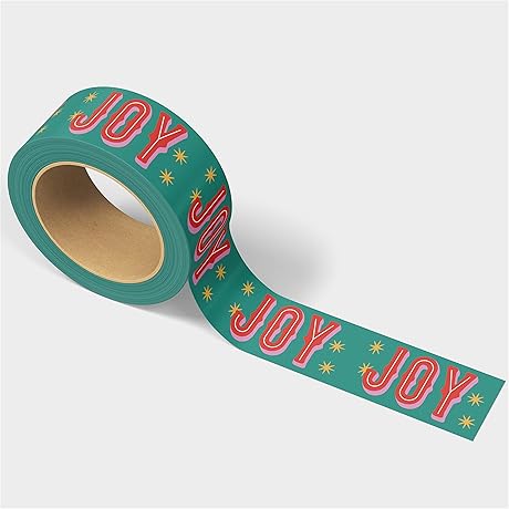 Christmas Joy Star Decorative Packing Tape