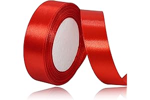 Red Satin Ribbon: A Vibrant Hue for Creative Expressions
