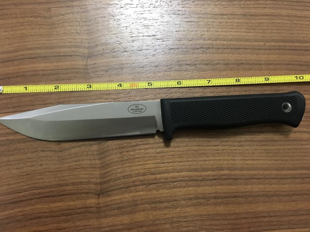 Fallkniven S1 Forest Knife Full View