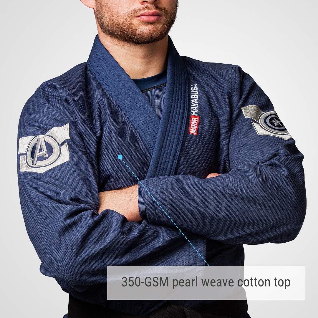 Hayabusa Marvel Hero Elite Adult Jiu Jitsu Gi