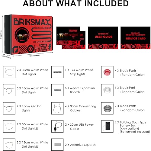 Miniatura 7 de BRIKSMAX Kit de iluminación LED para LEGO-76423 Hogwarts Express Train Set con estación Hogsmeade - Compatible con el modelo de bloques de