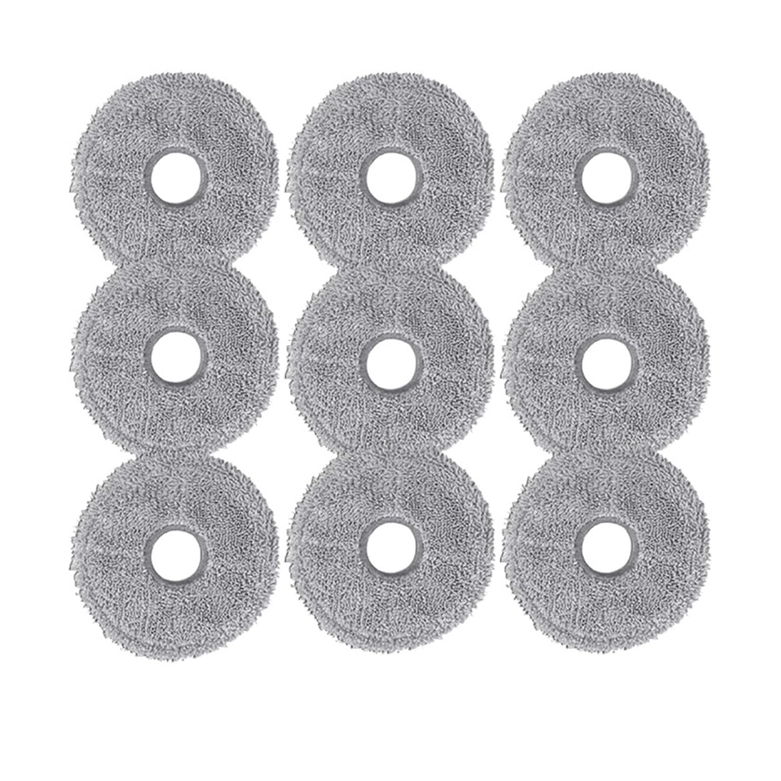 Kompatybilny z Xiaomi X20 Max / D109GL / X20 Pro / D102GL / Kompatybilny z Mijia Omni M30 / D102 Robot Vacuum Cleaner Części zamienne Mop Cloth Pad 9 szt.(9pcs)