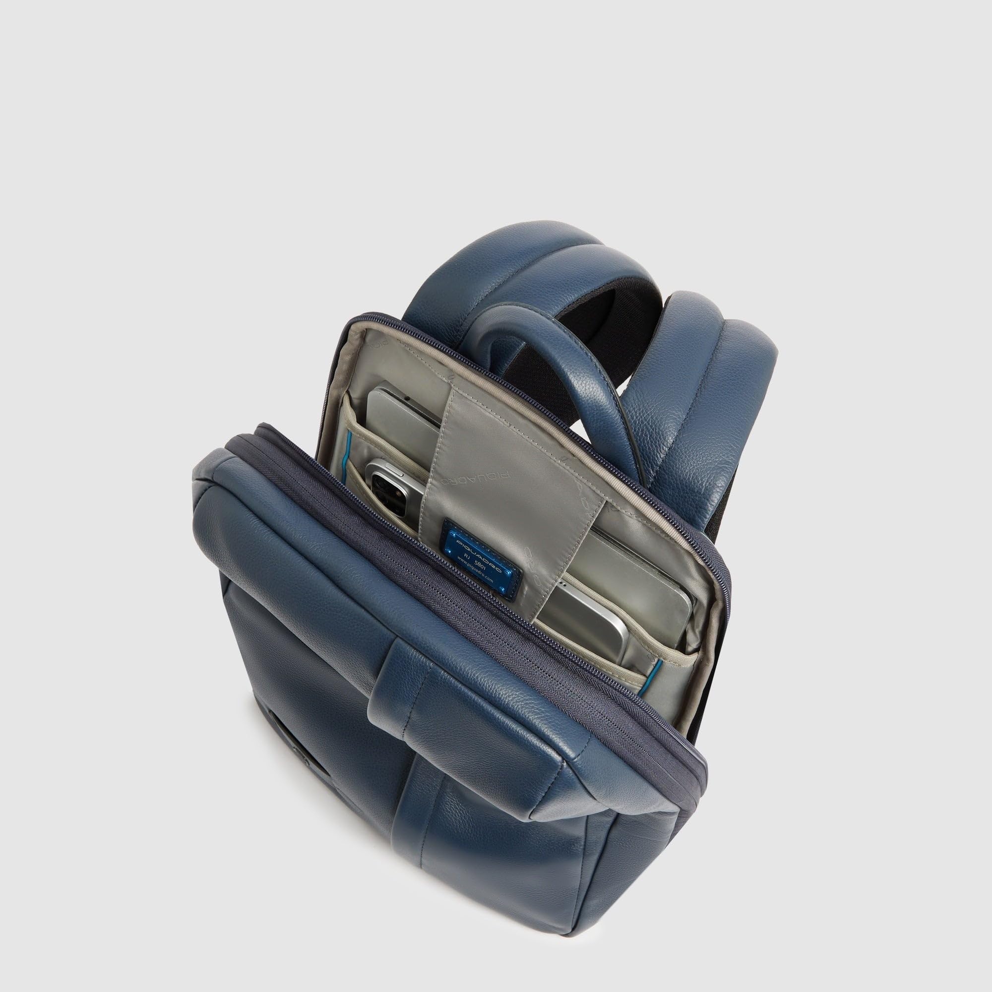 PIQUADRO Zaino uomo espandibile porta pc 14"