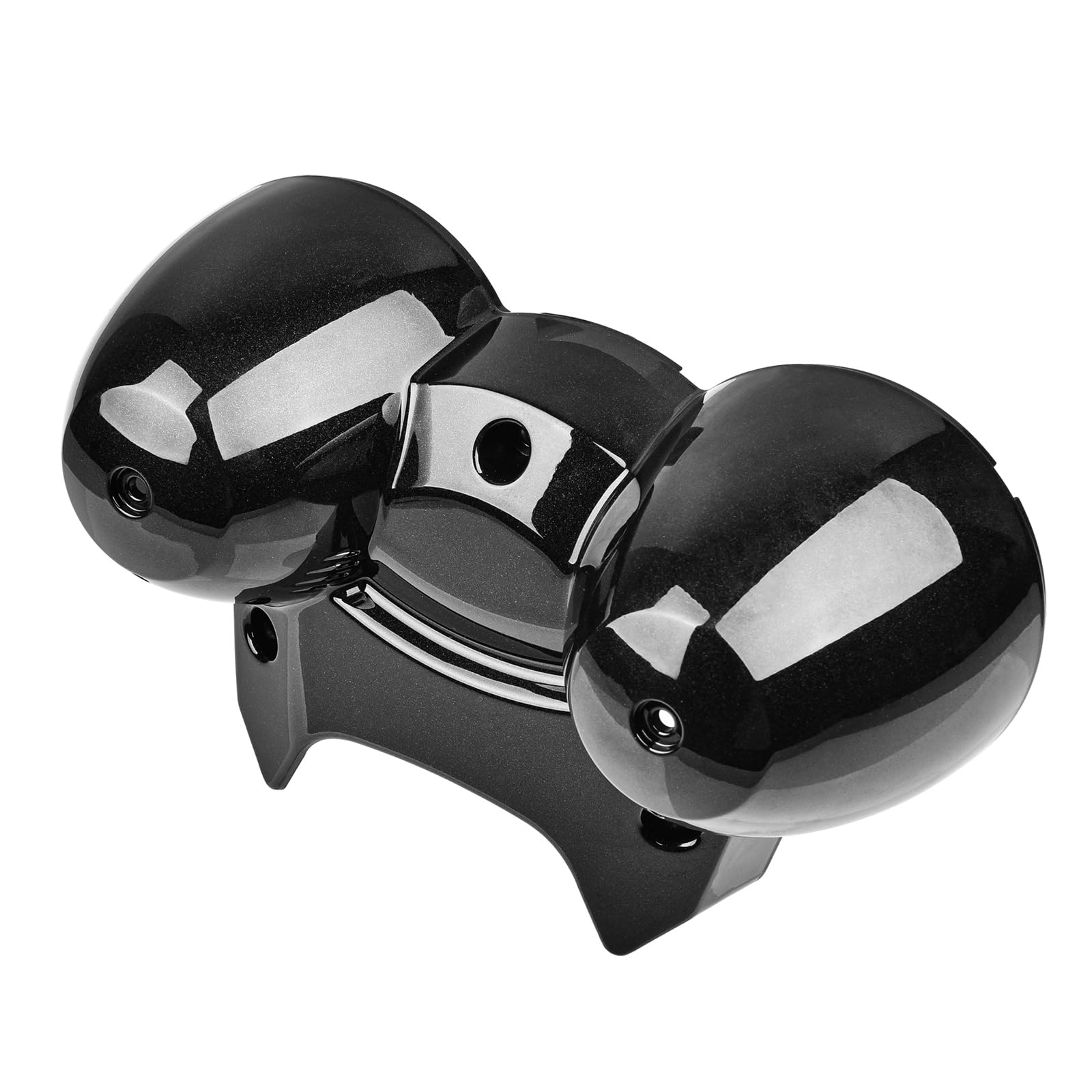 Compatibile con Z900RS / CAFE/SE 2018-2025 - Copertura inferiore contachilometri, cover contagiri, stile vintage, carenatura moto, accessori personalizzazione (Nero Brillante)