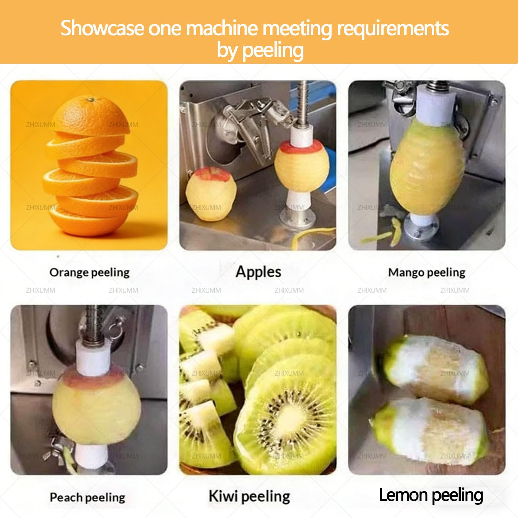 Pelapatate Elettrico Per Frutta E Verdura, Pelapatate Automatico Professionale Per Limoni E Arance, Macchina Pelatrice Automatica Per Sbucciare Facilmente Agrumi E Altro, Design Regolabile In Altezza.