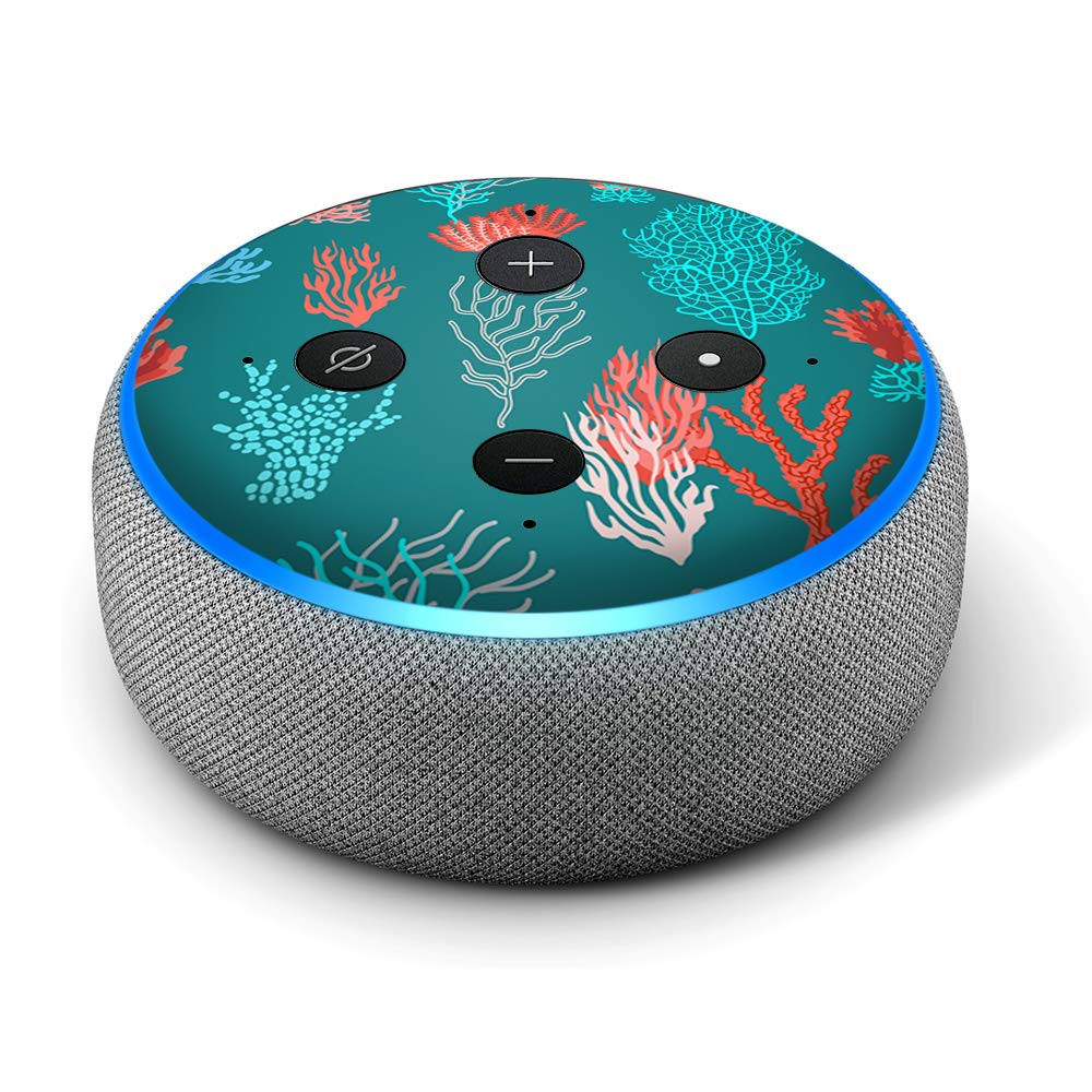Bohemian 3 - Vinyl Decal Skin Compatible with Amazon Echo Dot 3rd Generation Alexa - Decorations for Your Smart Home Speakers, Great Accessories Gift for mom, dad, Birthday, Kids