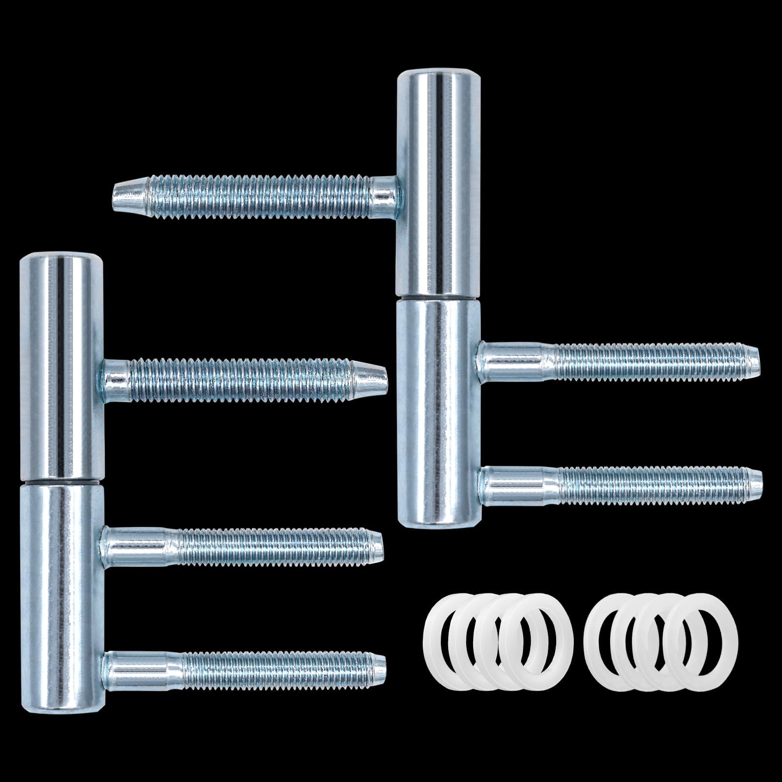 3 T-Scharniere 360mm Schwarz - Robuste Türscharniere Für Holztüren & Tore