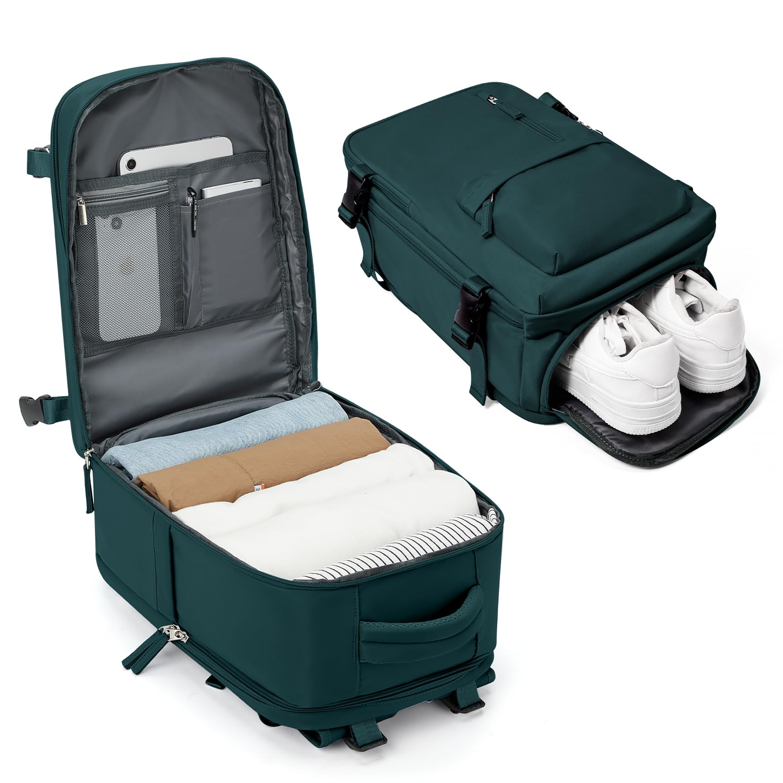 Borse da Cabina per Ryanair 40x20x25 Bagaglio a Mano Zaino Borsa Zaino da Viaggio, Zaino da trekking,da uomo, zaino casual per laptop da 14 pollici per scuola con porta di USB