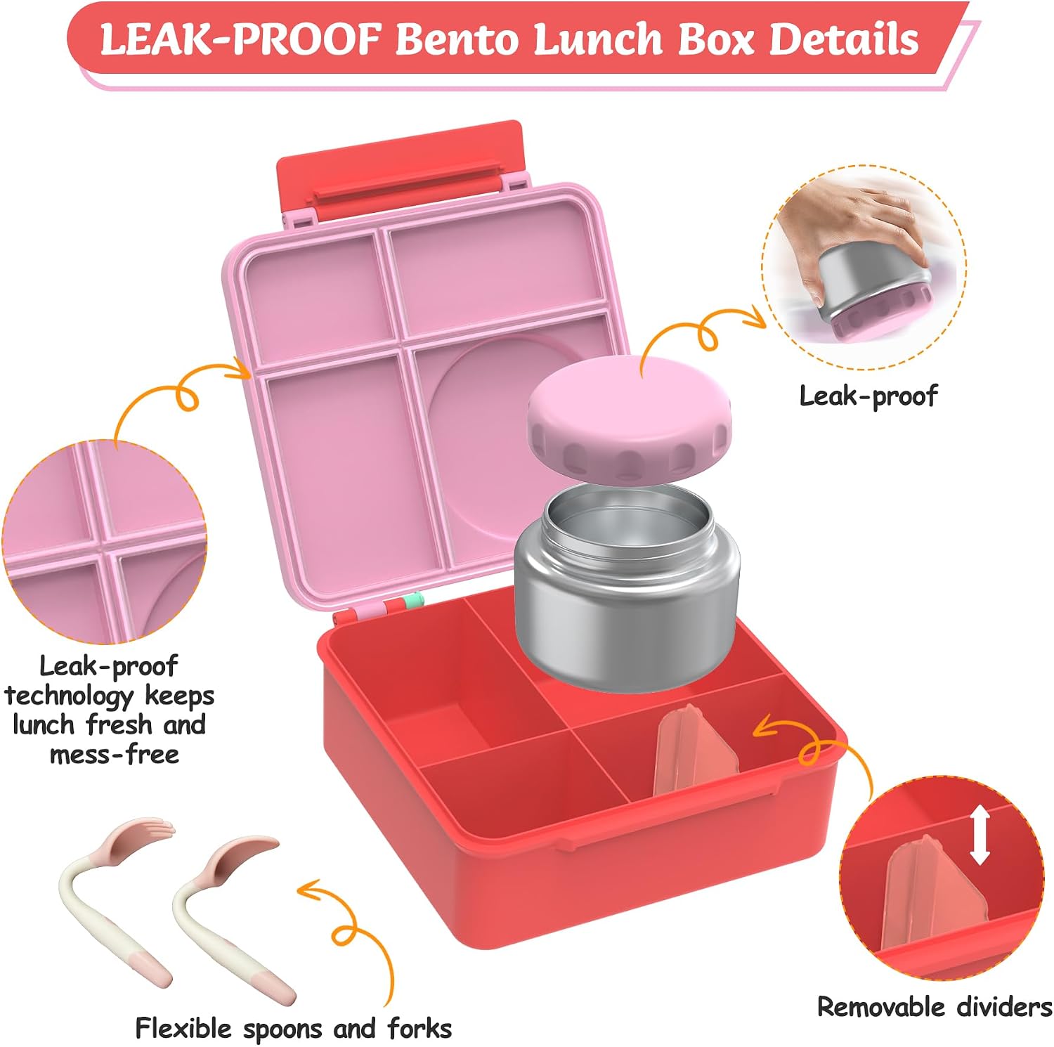 Bento Lunch Box Kids 8oz Soup