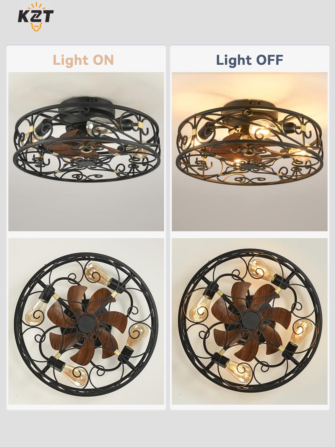 Ventilatore Da Soffitto Con Telecomando E Luce Retro | Confronta prezzi