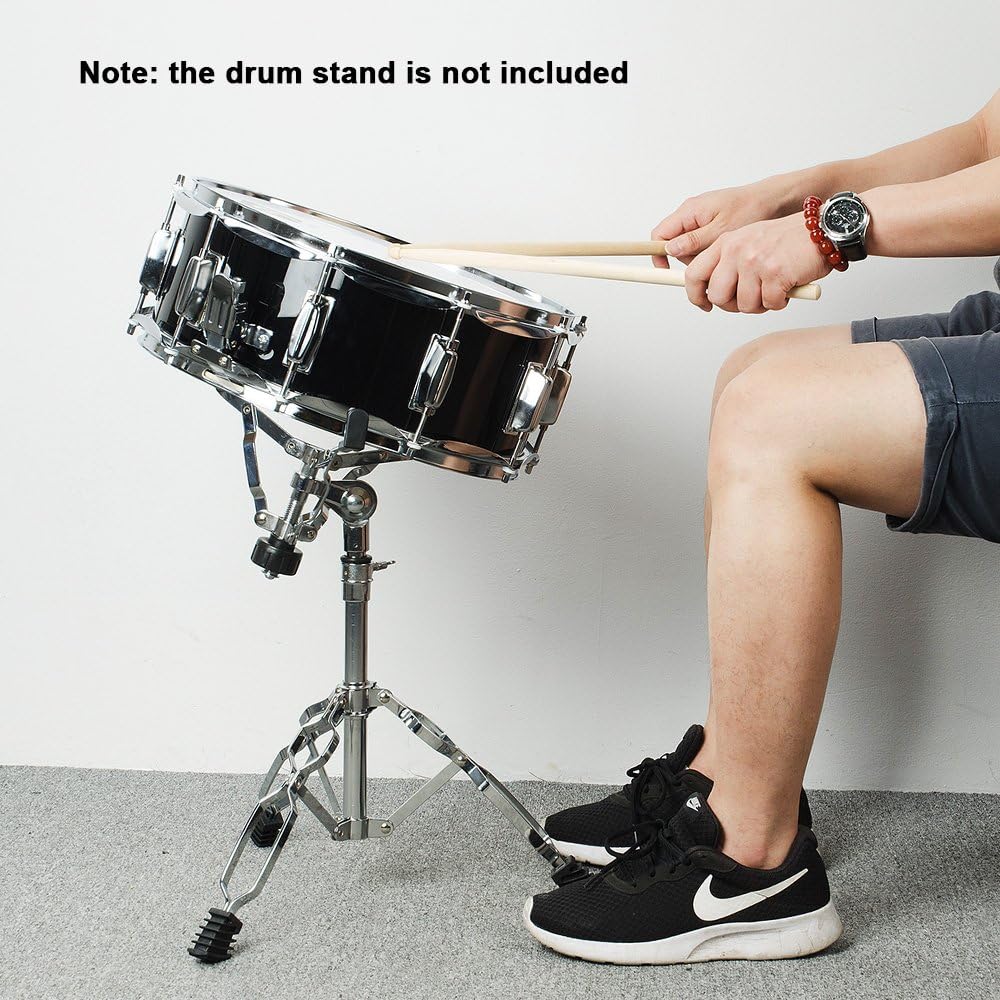 Vangoa Snare Drum Kit, Marching Snare Drum, 14" x 5.5" with 10mm Padding Carry Bag, 5A DrumSticks, Speed-up Drum Key, Strap, Drum Mute Pad