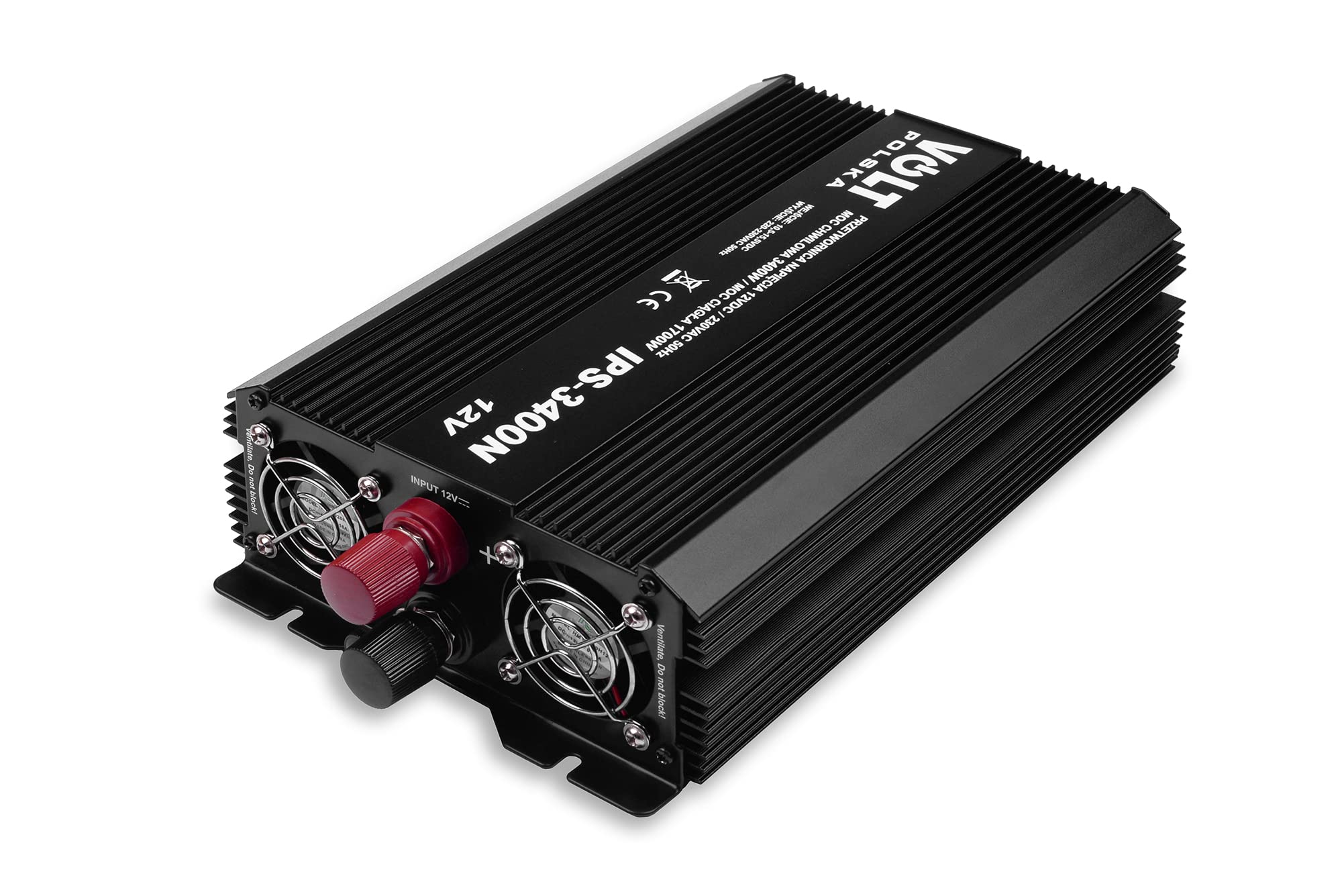 Volt Polska Przetwornica napięcia IPS 3400 N 12/230V (1700/3400W) + USB