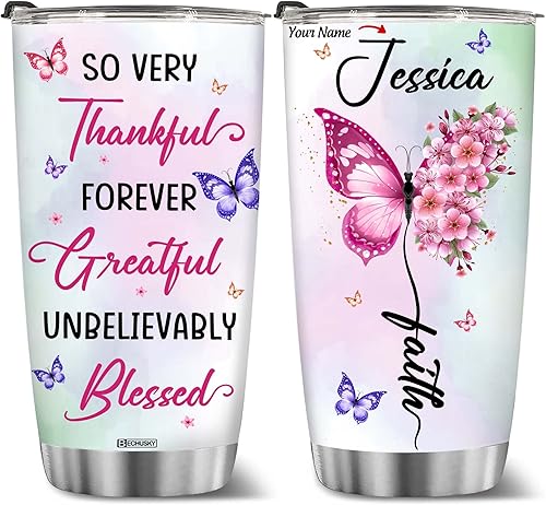 Miniatura 9 de BECHUSKY Regalos cristianos para mujeres regalo de cumpleaños para mujeres vaso cristiano único regalos religiosos para mujeres regalos inspiradores