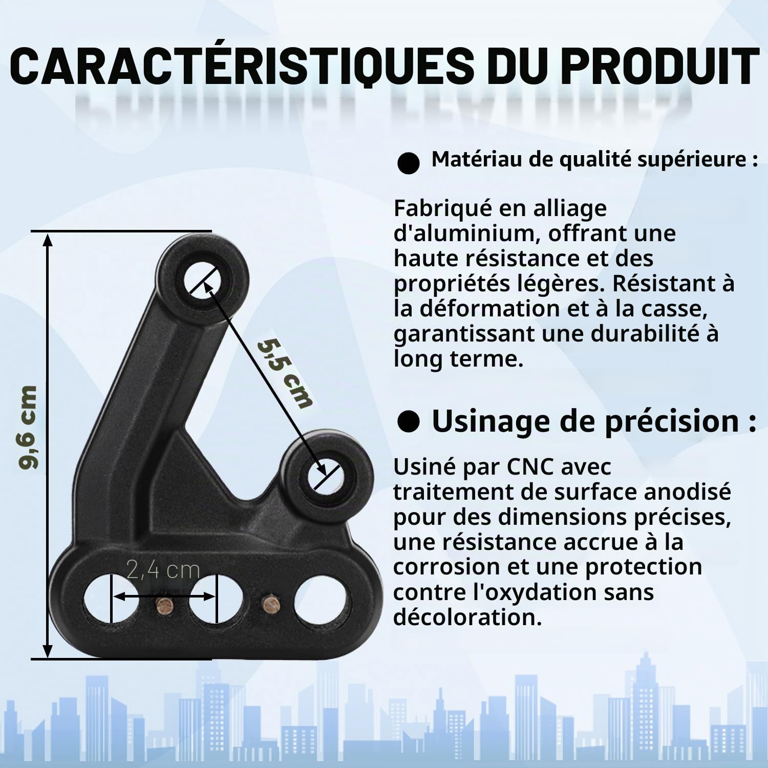Support Repose Pied Moto,pour Surron Sur Ron Sur-Ron Light Bee X/S | Support Cale Pied Moto Kit