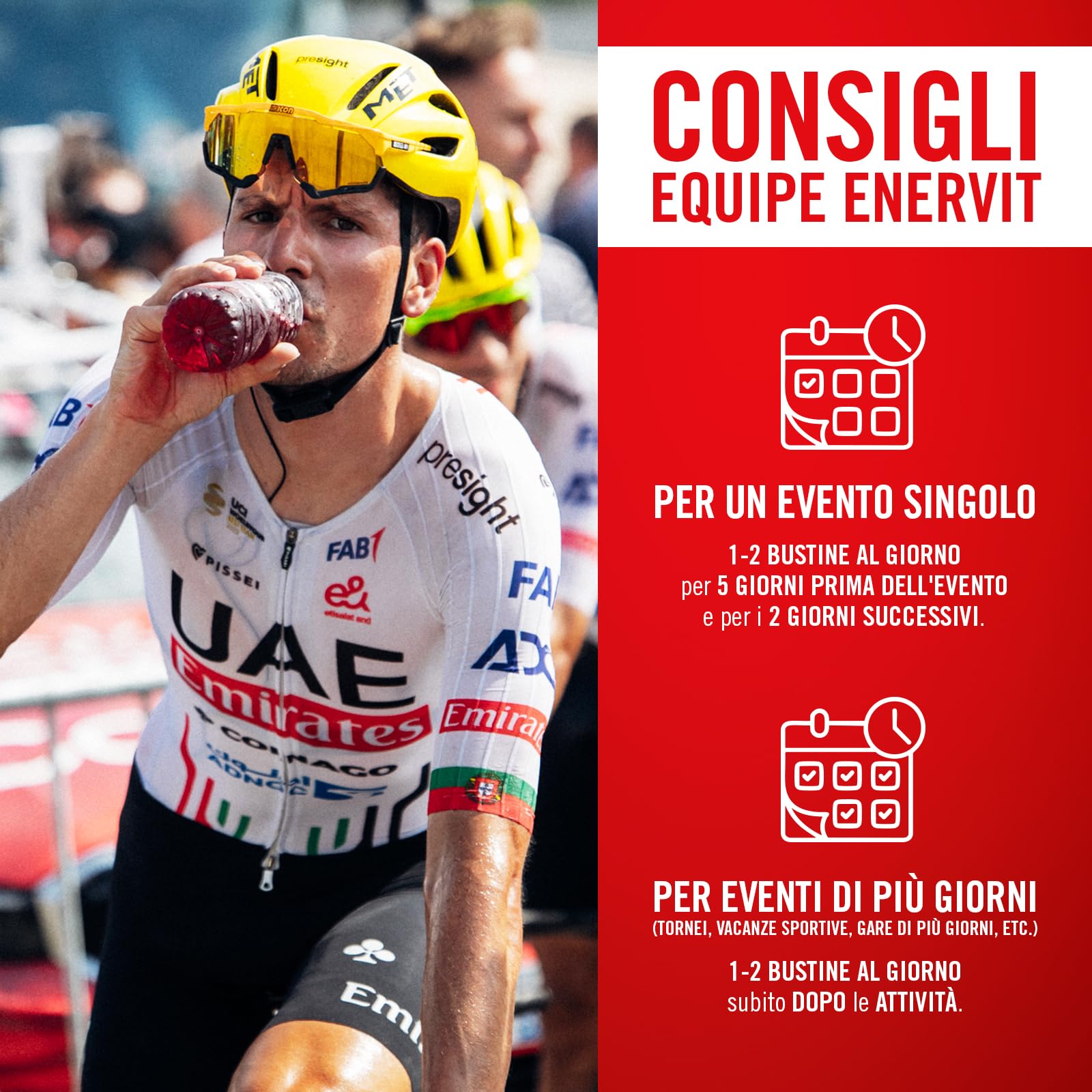 Enervit Magic Cherry, Integratore con Estratto di Amarena, Antiossidante, Ideale Dopo Sforzi Intensi, Per il Recupero Muscolare, 300 mg Polifenoli, 50 mg Antocianine, Sugar Free, Vegan, 10 Buste